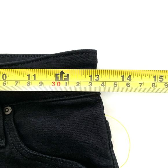 AG The Farrah High Waist Ankle Skinny Jeans Black - Picture 9 of 14